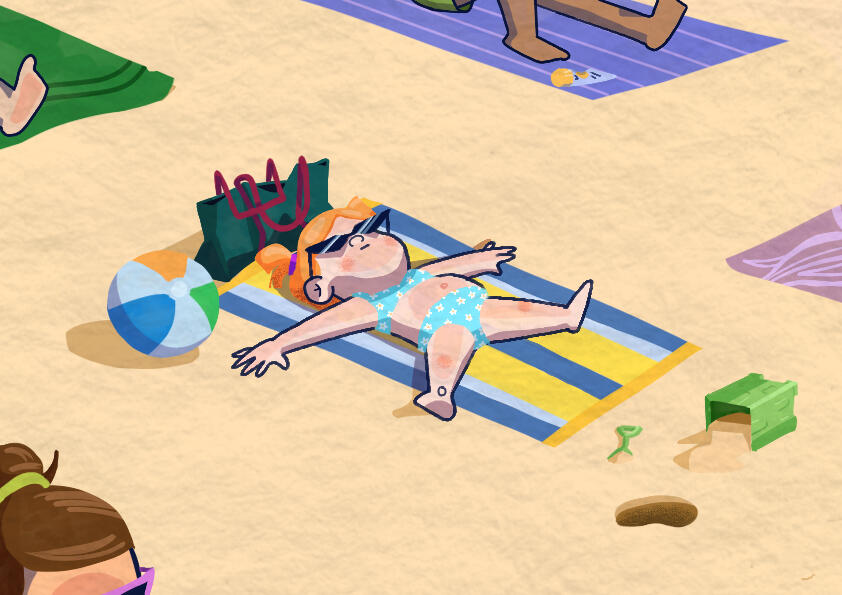 A Day at the Beach